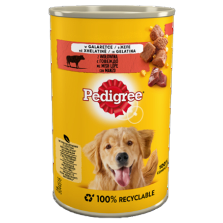 Pedigree z wołowiną 400 g Pedigree z wołowiną 400 g