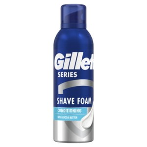 Gillette Series Odżywcza pianka do golenia z masłem kakaowym 200 ml