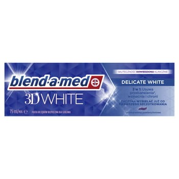 blend-a-med 3D White Delicate White Pasta do zębów 75 ml 54106133_0_1736817483806.jpg