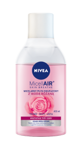 NIVEA Płyn micelarny z oraniczną wodą różaną - Rose Touch 400 ml