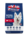 Butcher's Natural&amp;Healthy, sucha karma dla psa, z wołowiną, 3kg