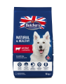 Butcher's Natural&amp;Healthy, sucha karma dla psa, z wołowiną, 10kg