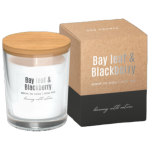 Sojowa świeca zapachowa sn73-325 liść laurowy - jeżyna