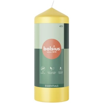 Bolsius Świeca pieńkowa 150/58 Essentials Słoneczny żółty 45654233_0_1736733609380.jpg