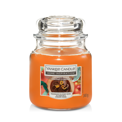 Świeca w szkle Yankee Candle Home Inspiration Chocolate Orange 340g