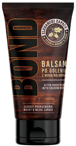 Balsam po goleniu Bond Elegancki Zapach Tytoń Whisky Cedr 150ml