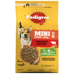 Pedigree Mini Adult sucha karma z wołowiną i warzywami 2 kg