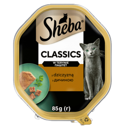Sheba Classics z dziczyzną 85 g Sheba Classics z dziczyzną 85g