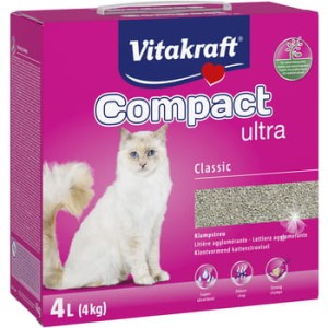 Vitakraft COMPACT ULTRA 4 kg żwirek zbrylający bentonit