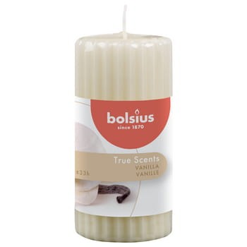 Bolsius Świeca pieńkowa zapachowa 120/58 True Scents Wanilia 73535965_0_350_350.jpg