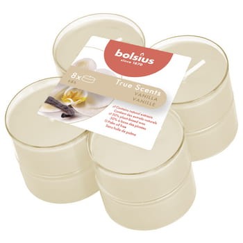 Bolsius Świece zapachowe maxi light 8 szt True Scents Wanilia 74602046_0_350_350.jpg