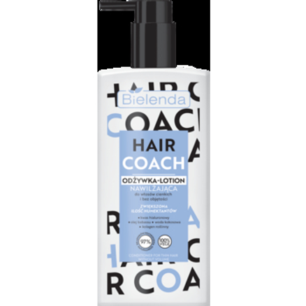 Hair Coach Nawilżająca odżywka- lotion do włosów cienkich i bez objętości 280 ml Hair Coach Nawilżająca odżywka- lotion do włosów cienkich i bez objętości 280ml