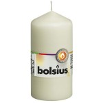 Bolsius Świeca pieńkowa 120/58 kremowa