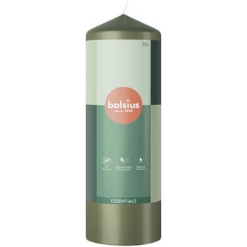 Bolsius Świeca pieńkowa 200/68 Essentials Zielona Oliwka 30104889_0_1736584561423.jpg