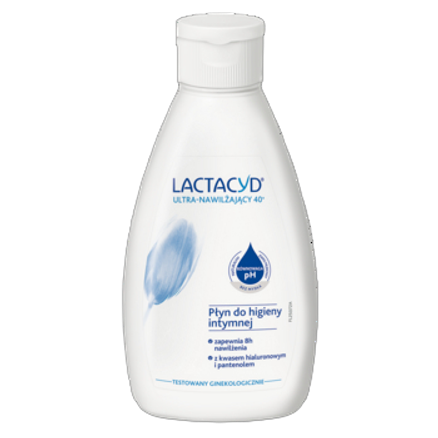 Lactacyd Ultra-nawilżający 40+ Płyn do higieny intymnej 200 ml Lactacyd Ultra-nawilżający 40+ Płyn do higieny intymnej 200 ml