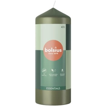 Bolsius Świeca pieńkowa 150/58 Essentials Zielona Oliwka 34754317_0_1736629131813.jpg