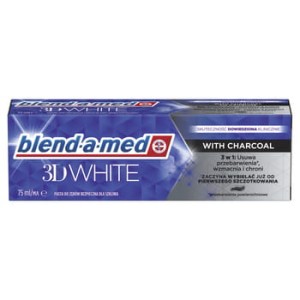 blend-a-med 3D White With charcoal Pasta do zębów 75 ml