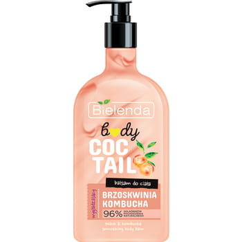 Bielenda Body Coctail Wygładzający balsam do ciała Brzoskwinia + Kombucha 400 ml 32494924_0_1736606690643.jpg
