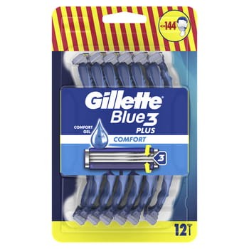 Gillette Blue3 Comfort Jednorazowa maszynka do golenia dla mężczyzn, 12 sztuk 34973495_0_1736630539449.jpg