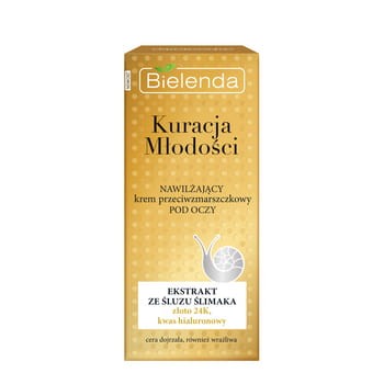 Bielenda KURACJA MŁODOŚCI Nawilżający krem przeciwzmarszczkowy POD OCZY 15 ml 35368240_0_350_350.jpg