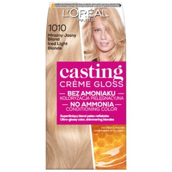 L'Oréal Paris Casting Crème Gloss Farba do włosów 1010 Jasny lodowy blond 180 ml 36255347_0_1736644304622.jpg