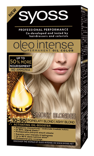 SYOSS Oleo krem koloryzujący Popielaty Blond 10-50