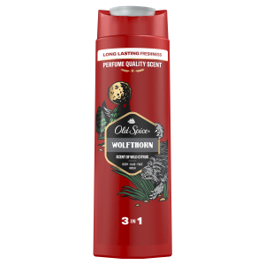 Old Spice Wolfthorn Żel pod prysznic i szampon dla mężczyzn 400 ml