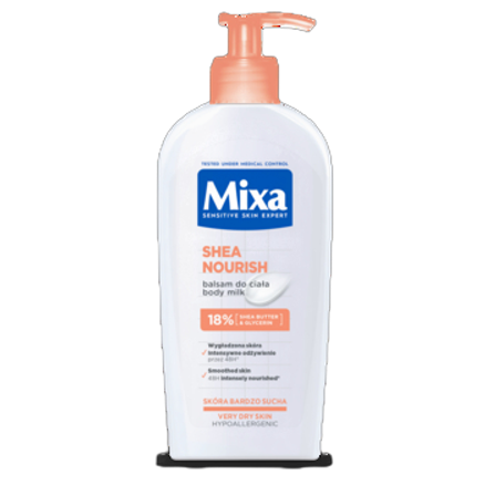 Mixa Bogate mleczko do ciała Intensywne Odżywienie 400 ml Mixa Bogate mleczko do ciała Intensywne Odżywienie 400 ml