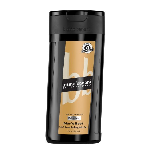 Bruno Banani Mans Best - żel pod prysznic, 250 ml relaunch