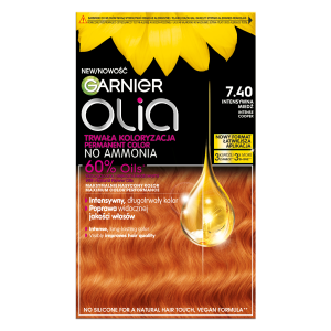 Garnier Olia 7.40, Intensywna Miedź, Permanentna koloryzacja