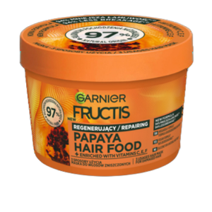 Garnier Fructis Hair Food Papaya Maska do włosów zniszczonych 400 ml
