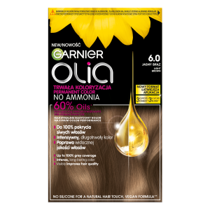 Garnier Olia 6.0, Jasny Brąz, Permanentna koloryzacja