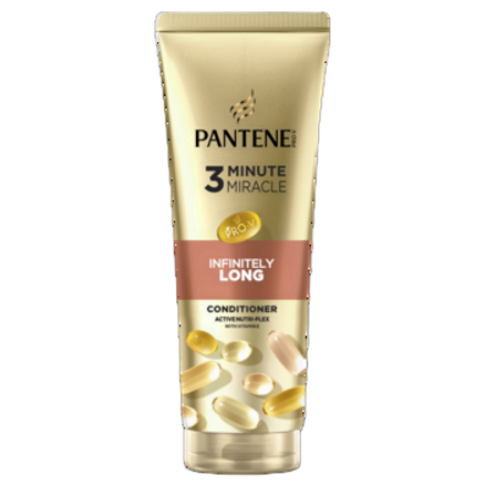 Pantene Pro-V Infinite Lengths 3 Minute Miracle Odżywka do włosów długich i słabych 220 ml Pantene Pro-V Infinite Lengths 3 Minute Miracle Odżywka do włosów długich i słabych 220 ml