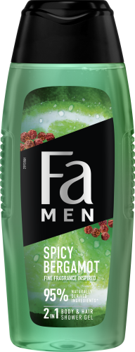 Fa Men żel pod prysznic Spicy Bergamot 400 ml Fa Men żel pod prysznic Spicy Bergamot 400 ml