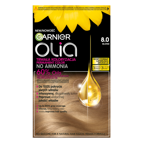 Garnier Olia 8.0, Blond, Permanentna koloryzacja
