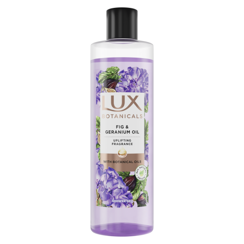 Lux Botanicals Fig &amp; Geranium Oil pod prysznic 480ml