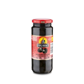Oliwki czarne hiszpańskie drylowane Figaro 340 g/160 g 77.jpg