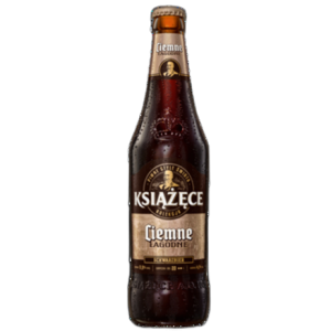 'piwo książęce ciemne łagodne butelka 500 ml'