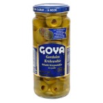 Oliwki zielone Gordales drylowane Goya 358 ml