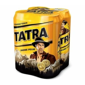 Tatra Jasne Pełne puszka 4x 0,5 l