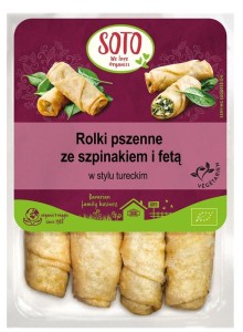 Borek- rolki pszenne ze szpinakiem BIO 190 g