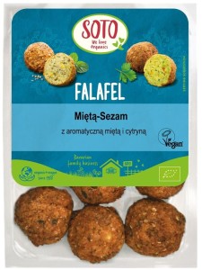 Wegańskie falafele z miętą i sezamem BIO 220 g