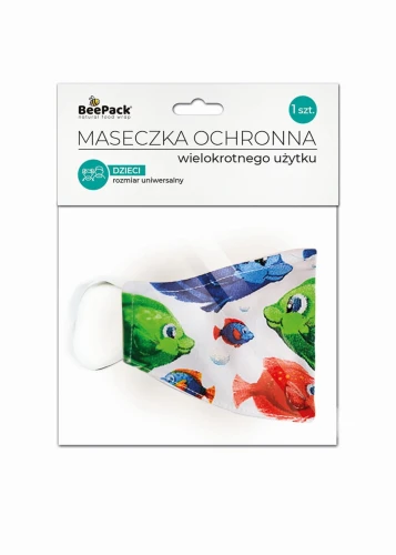 Maseczka dziecięca, profilowana rybki 3422_1_5337.jpg