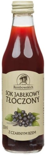 Sok jabłkowy tłoczony z owocem czarnego bzu 250 ml 110_1_5481786.jpg