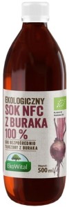 Sok z buraków NFC 100% BIO 500 ml