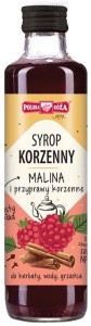 Syrop korzenny Malina i przyprawy korzenne 250 ml