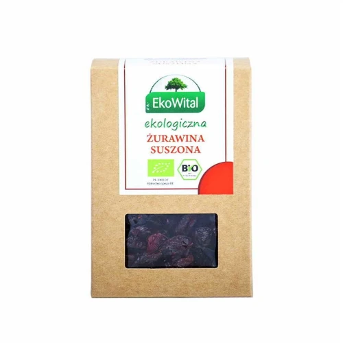 Żurawina suszona (słodzona cukrem trzcinowym) BIO 125 g 489_1_5534.jpg