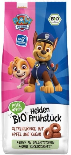 Kółeczka śniadaniowe jabłko-kakao BIO 125 g Psi Patrol 5648_1_9195590.jpg