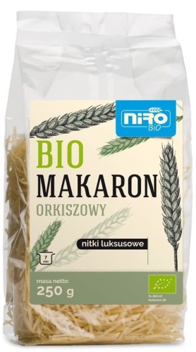 Makaron orkiszowy nitki luksusowe BIO 250 g 5764_1_9325122.jpg