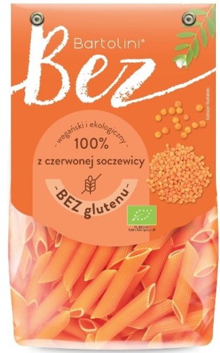 Makaron z czerwonej soczewicy penne BEZGL. BIO 250 g 5244_1_7681007.jpg